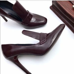 Zara High Heeled Loafers